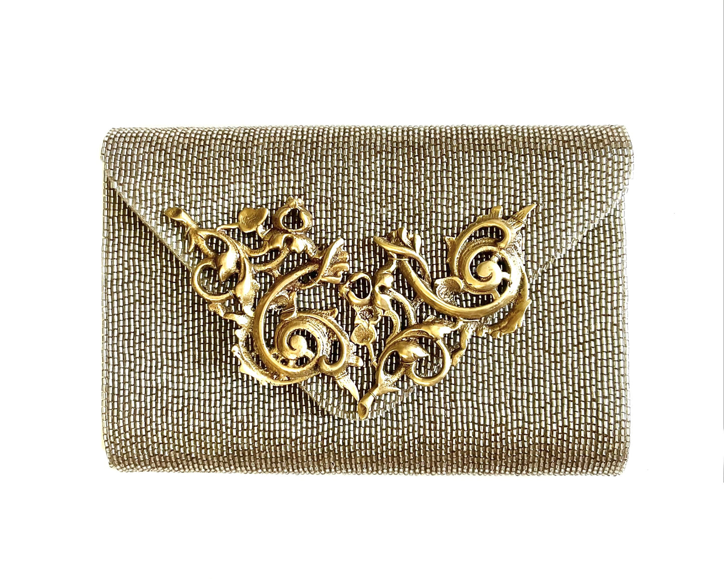 THE BEADED BAROQUE CLUTCH