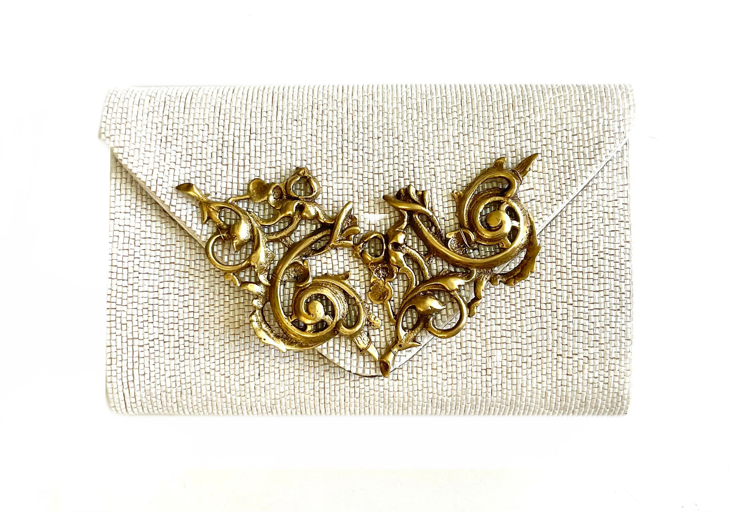 THE BEADED BAROQUE CLUTCH