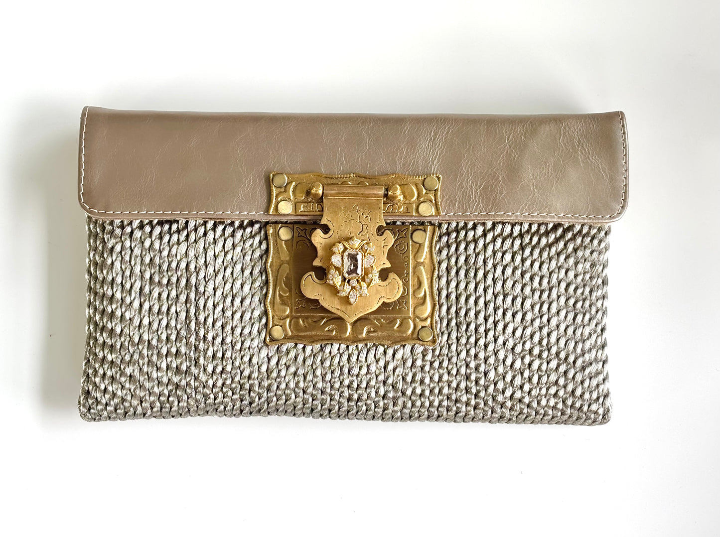 THE FILATO - LEATHER FLAP CLUTCH