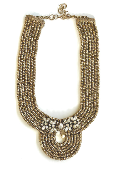 THE U NECKLACE WITH DIAMOND