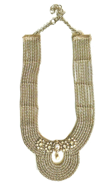 THE U NECKLACE WITH DAIMOND