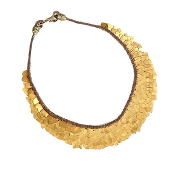 THE METAL SCALE NECKLACE