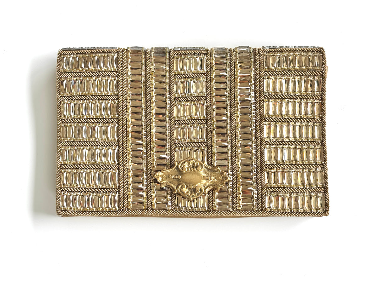THE MINI INGOT IN CRYSTAL CLUTCH