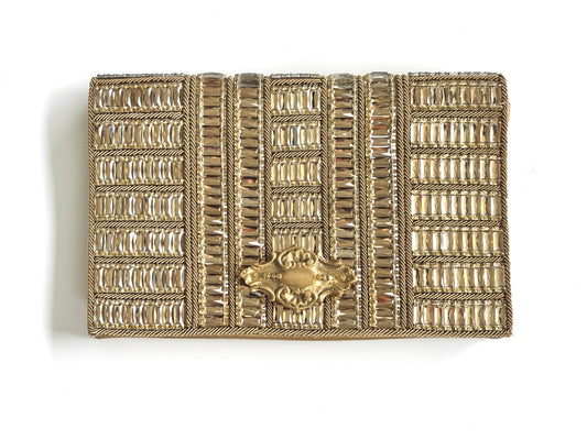 THE MINI INGOT IN CRYSTAL CLUTCH
