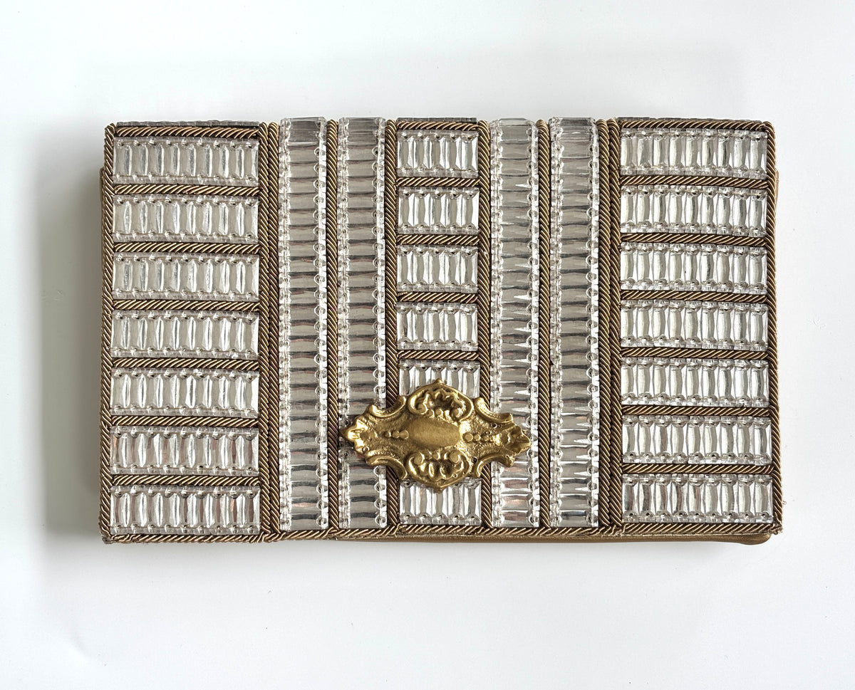 THE MINI INGOT IN CRYSTAL CLUTCH