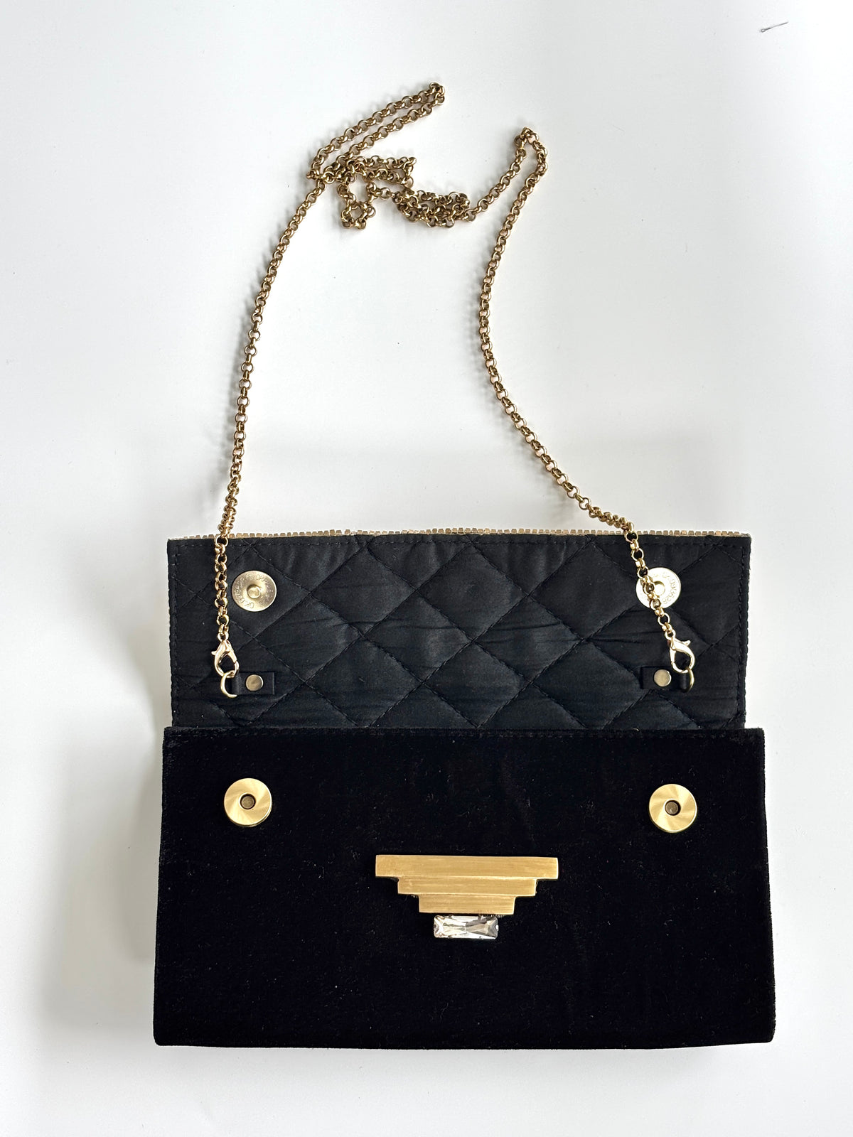 THE DECO TEMPLE CLUTCH